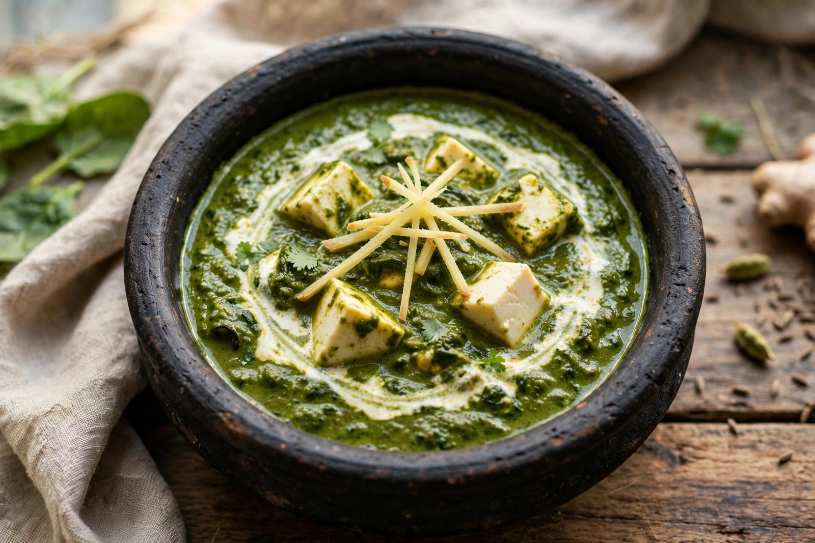 Palak Paneer Recipe – Creamy Spinach Curry Made Easy